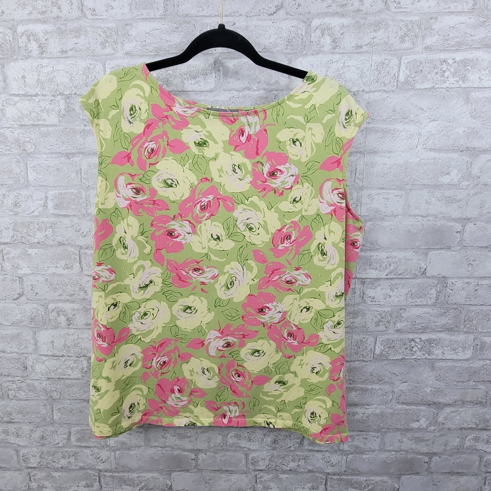 Kate Hill sleeveless top women's 2X